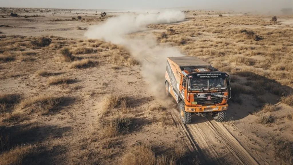 Tomáš Tomeček na Africa Eco Race