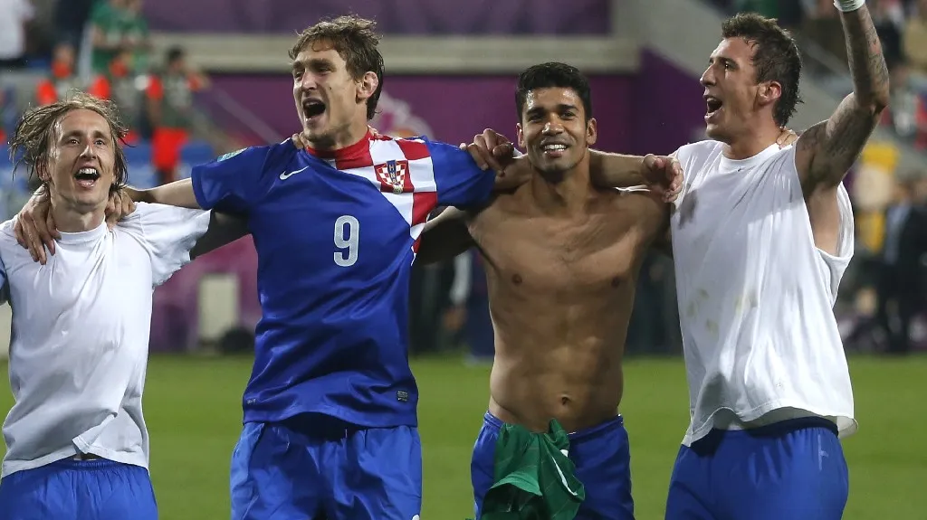 Radost chorvatské reprezentace
