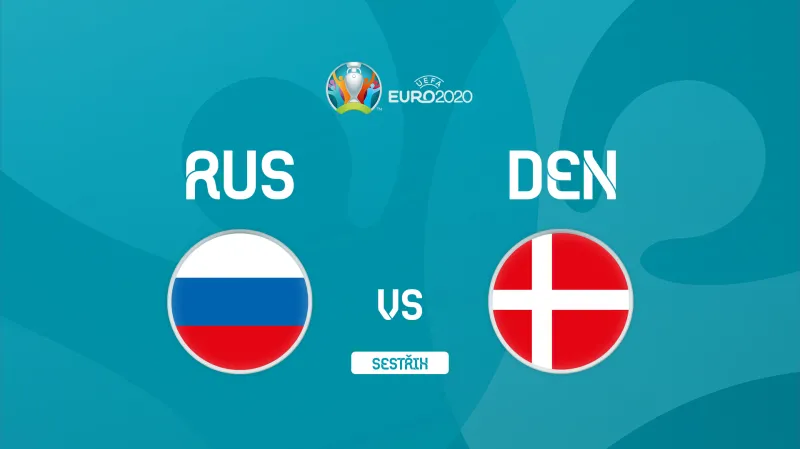 Sestřih utkání Rusko – Dánsko