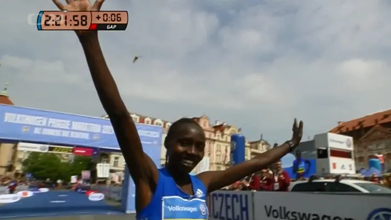 Aiyabeyová překonala rekord Pražského maratonu
