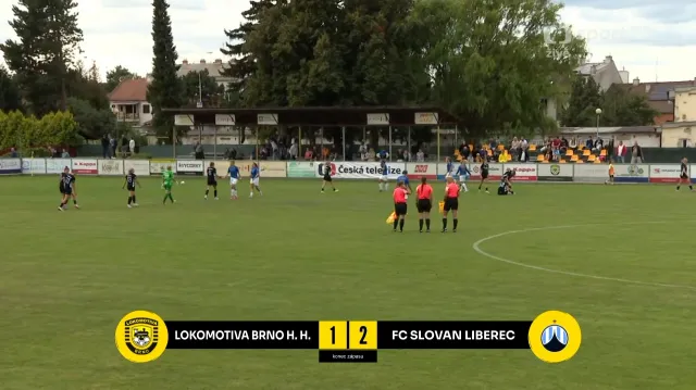 Sestřih utkání Lokomotiva Brno – Slovan Liberec