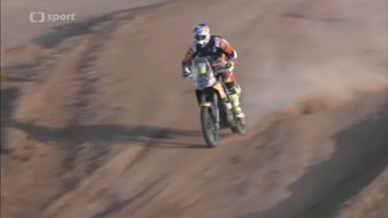 Motocykly v 7. etapě Rallye Dakar