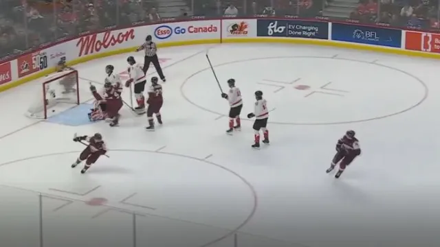 Sestřih utkání Lotyšsko 20 – Kanada 20