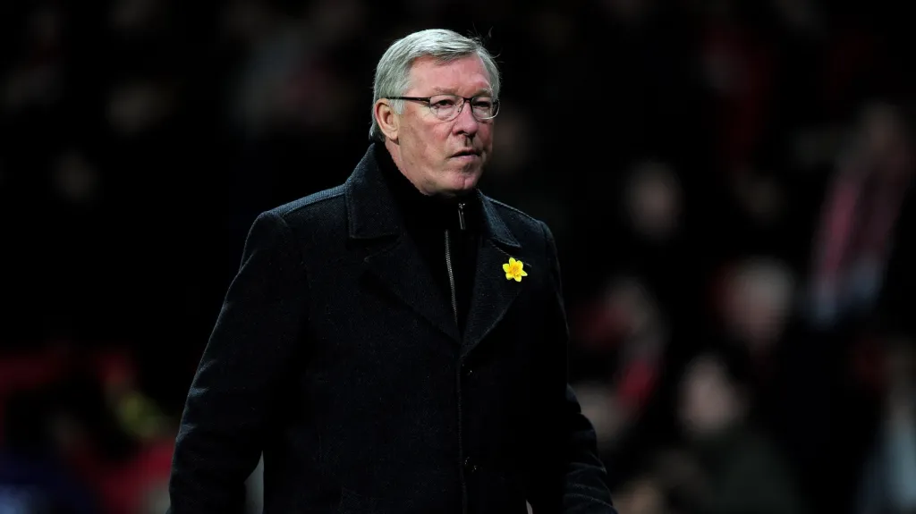 Trenér United Alex Ferguson
