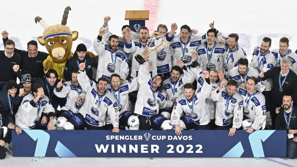 Vítězem Spenglerova poháru 2022 se stali hráči Ambri-Piotty