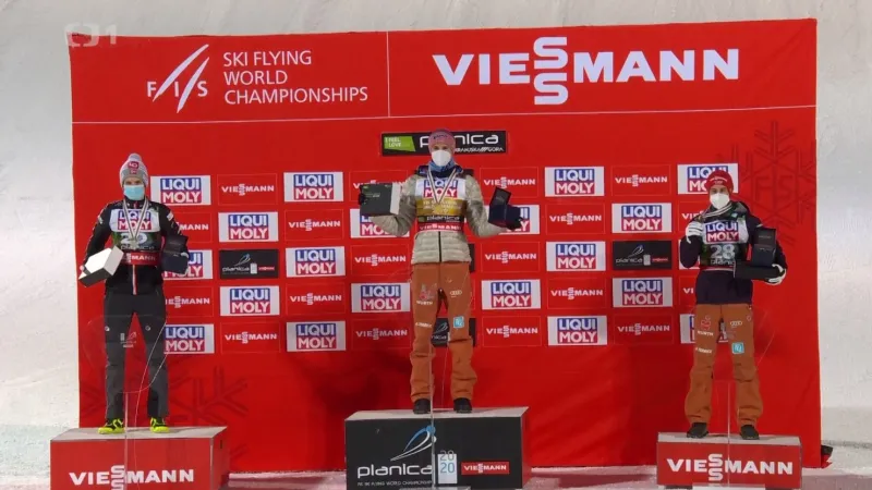 Němec Geiger vyhrál MS v letech na lyžích o půl bodu