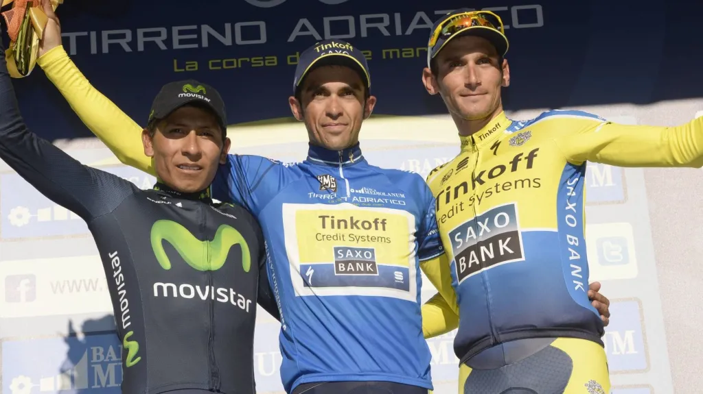 Tři nejrychlejší na Tirreno-Adriatico: Quintana, Contador a Kreuziger