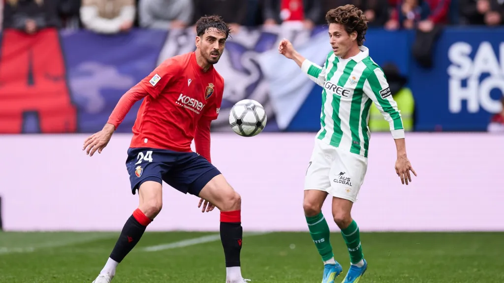 Utkání Osasuna Pamplona – Betis Sevilla