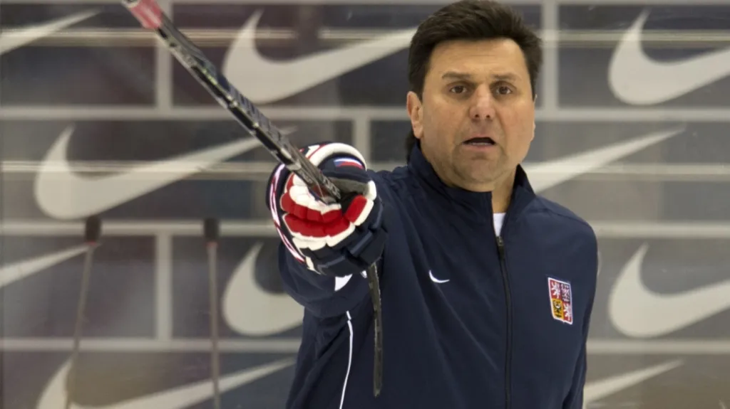 Vladimír Růžička během tréninku 