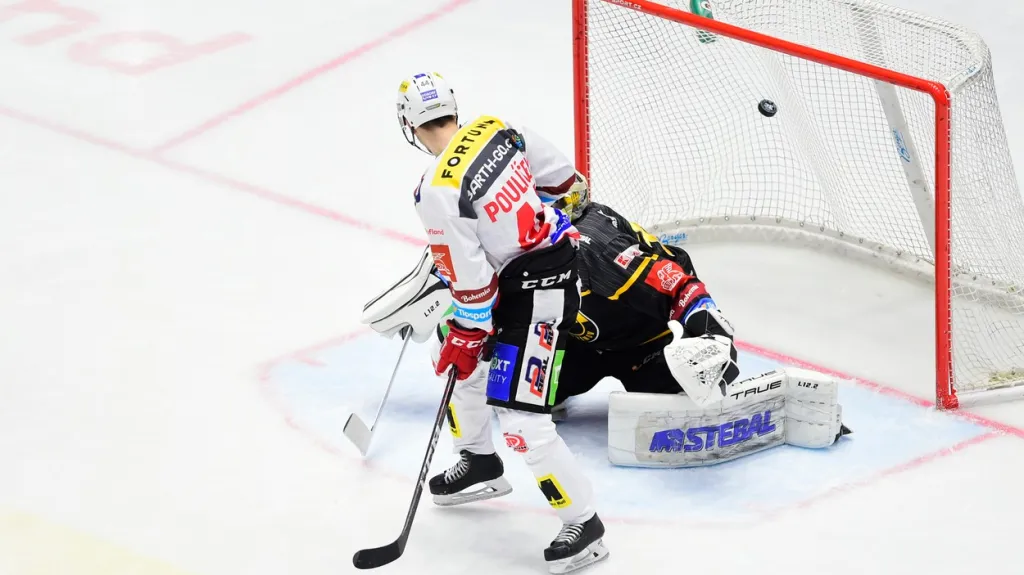 Gól v utkání Pardubice – Litvínov