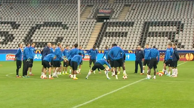 Liberečtí hráči už jsou ve Freiburgu