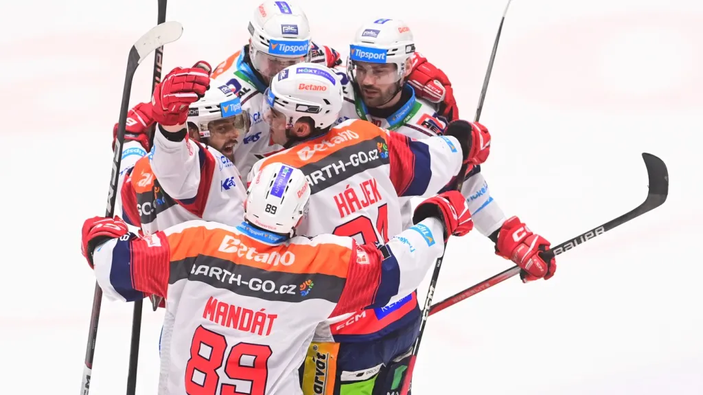Radost pardubických hokejistů