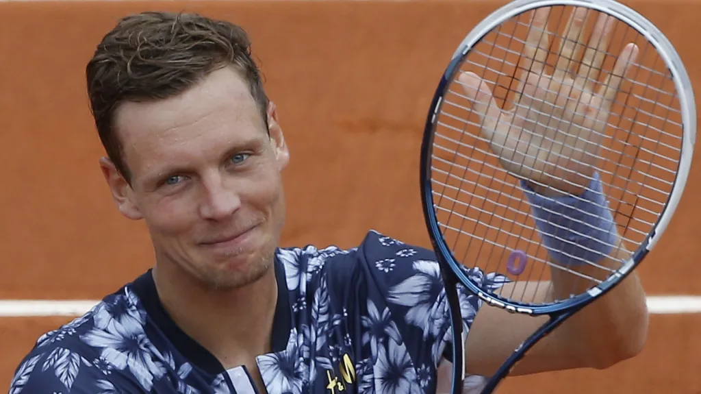 Tomáš Berdych na French Open
