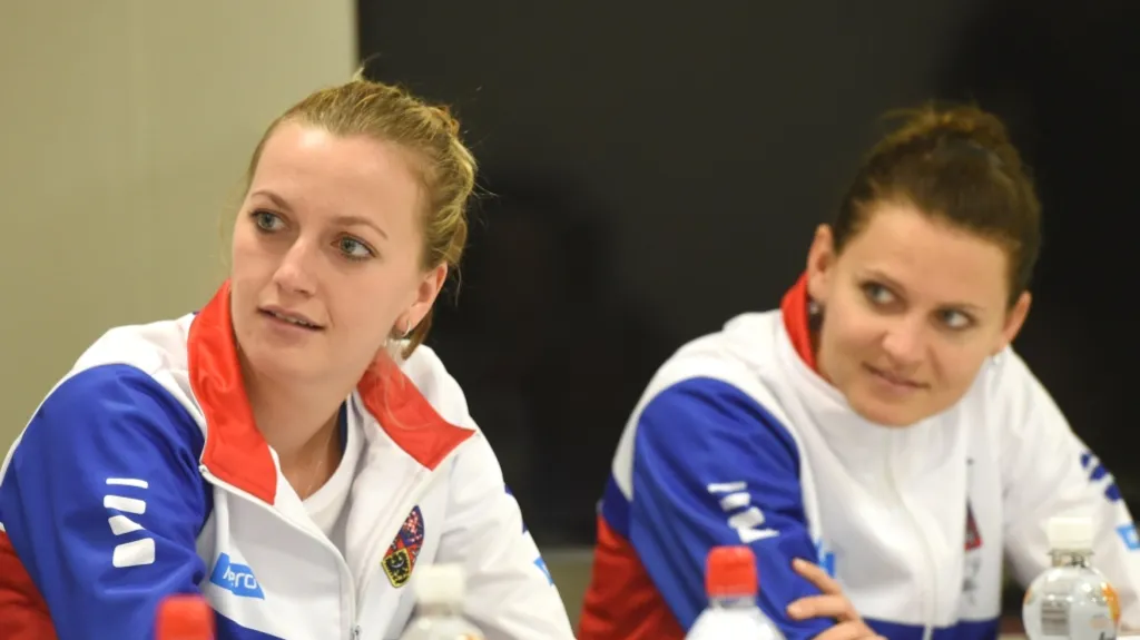 Petra Kvitová a Lucie Šafářová
