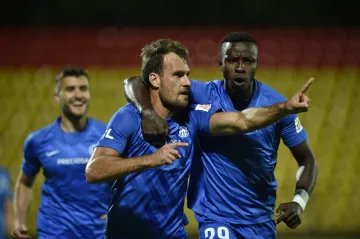 Slavící fotbalisté Liberce