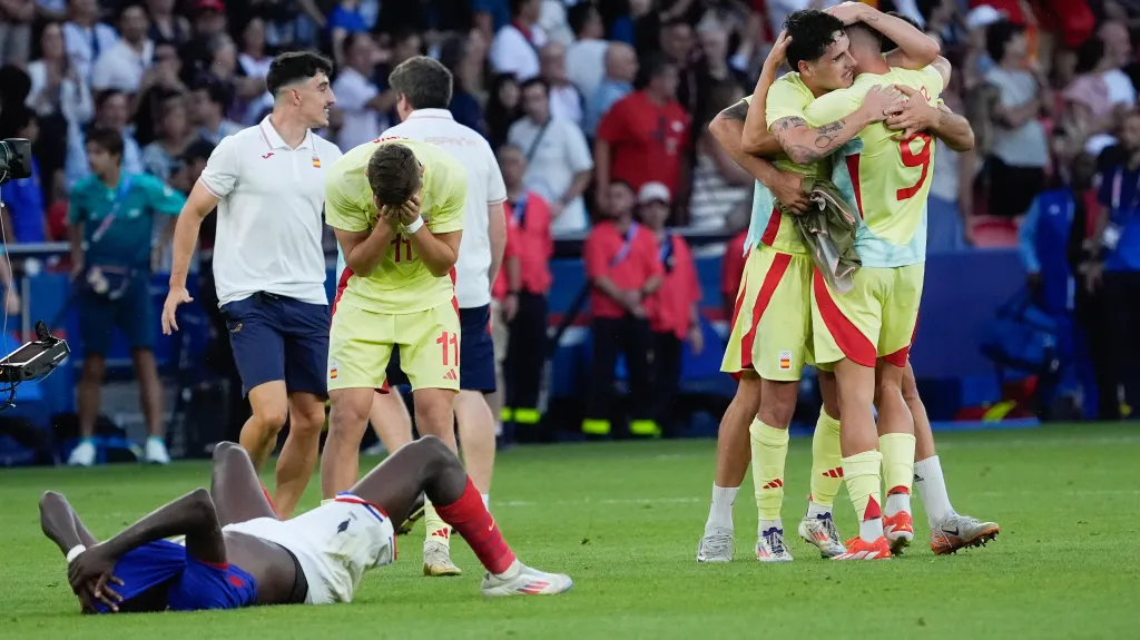 Radost španělských fotbalistů