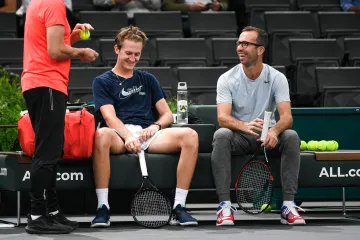 Sebastian Korda a Radek Štěpánek