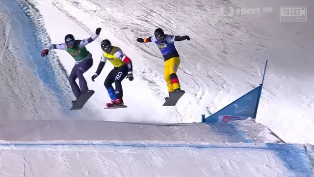 Semifinálová jízda Radka Housera na SP v Cortině d'Ampezzo