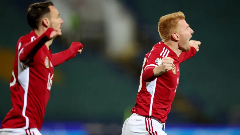 Fotbalisté Maďarska se radují z postupu na ME