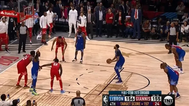 Utkání hvězd v NBA patřilo týmu Jamese