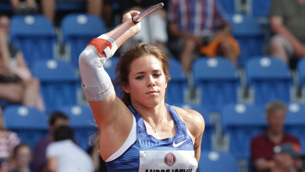 Maria Andrejczyková na Zlaté tretře