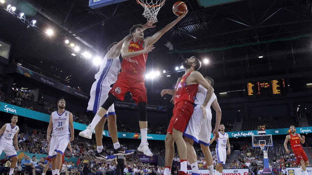 Utkání Česko - Španělsko