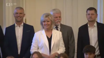 Prezident Pavel přijal úspěšné mladé sportovce
