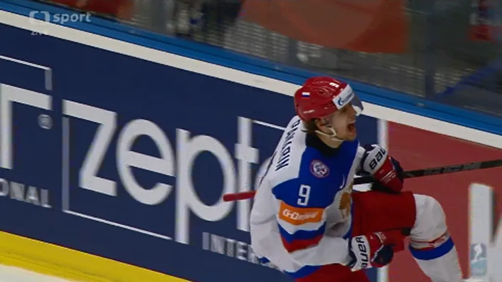 Gól v utkání Slovensko - Rusko: Panarin - 2:3 (63. min.)
