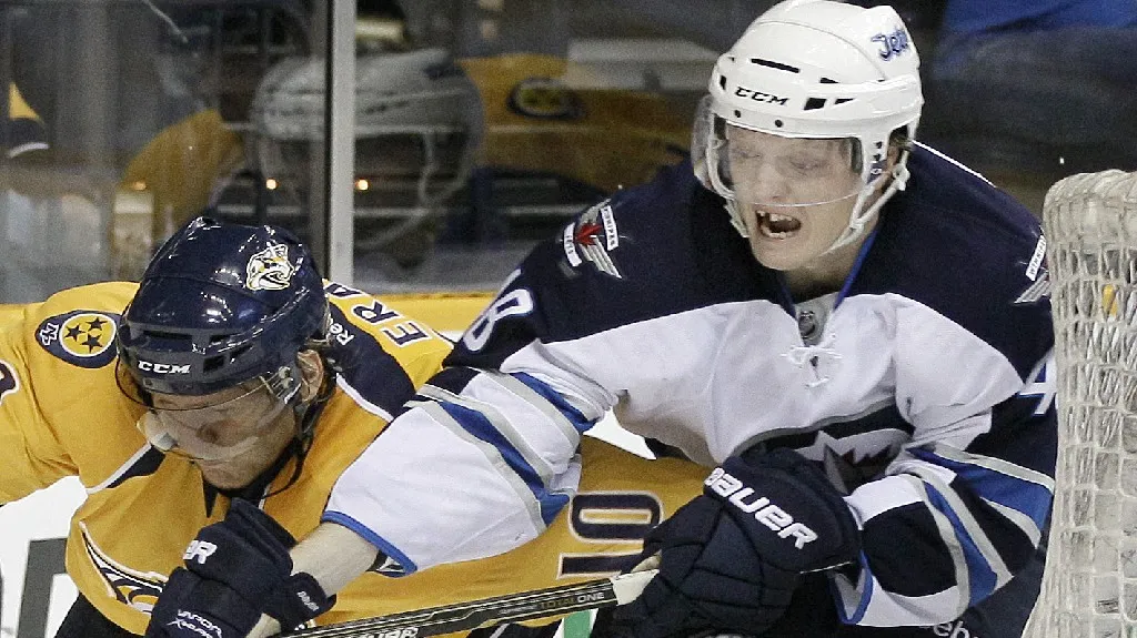 Utkání Nashville - Winnipeg