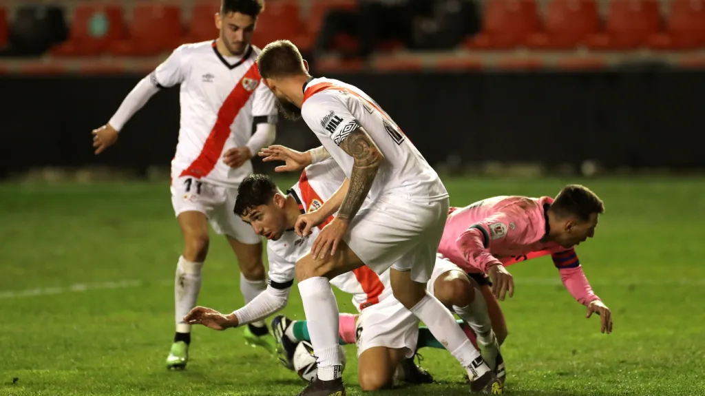 Utkání Raya Vallecano - Barcelona