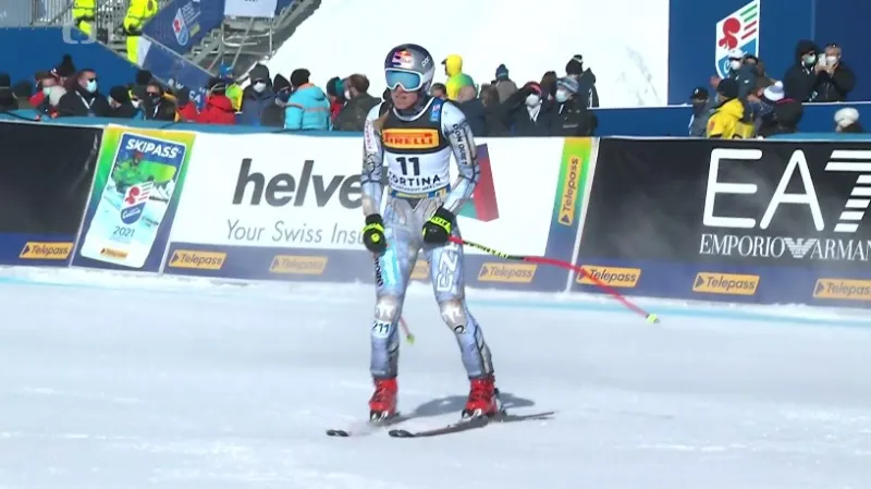 Ledecká byla na MS čtvrtá v super-G, k medaili chybělo šest setin