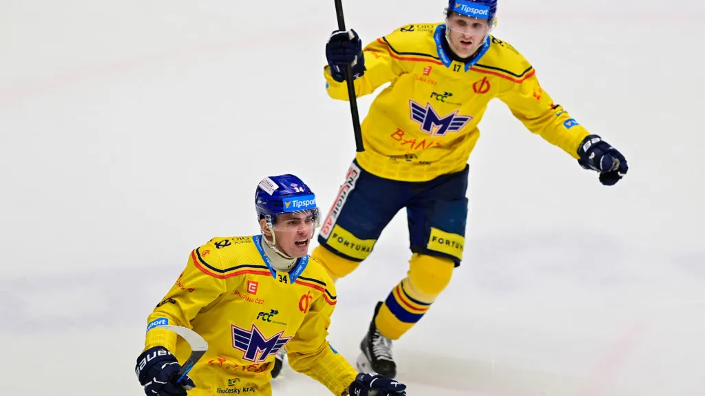 Radost hokejistů Českých Budějovic