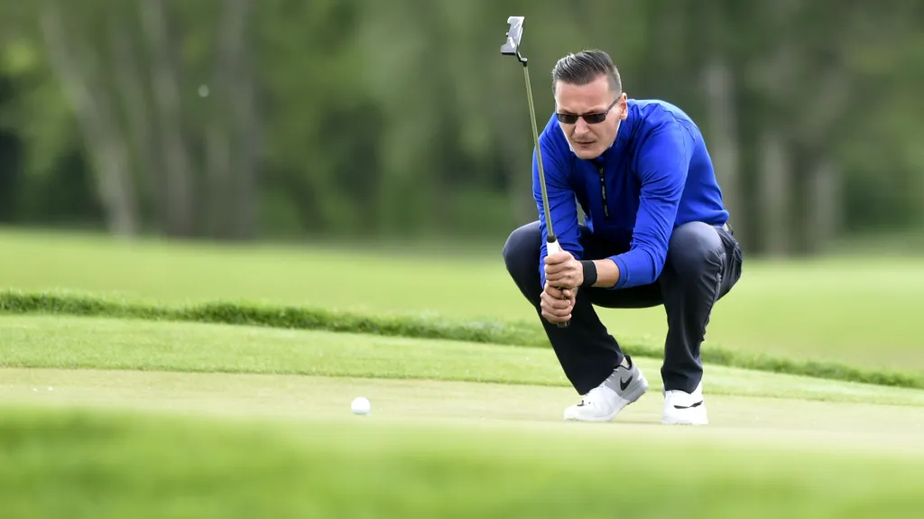 Golfista Ondřej Lieser