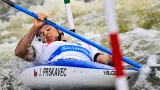 Kvalifikační jízda Jiřího Prskavce na SP v Praze