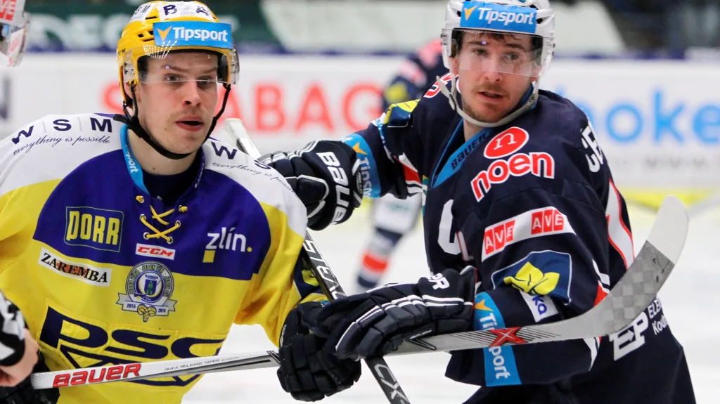 Utkání Zlín - Chomutov