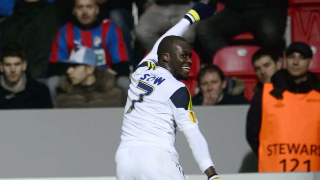 Sow slaví gól Fenerbahce