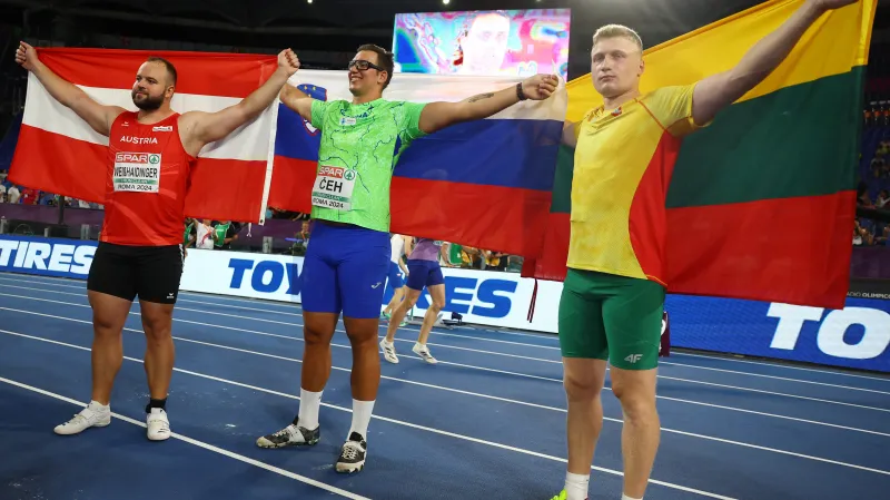 Slovinec Čeh ovládl finále diskařů