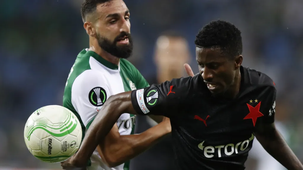 Utkání Maccabi Haifa - Slavia