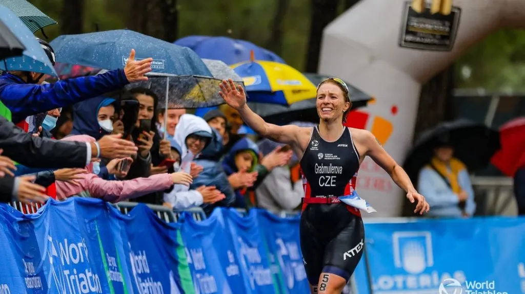Triatlonistka Aneta Grabmüllerová