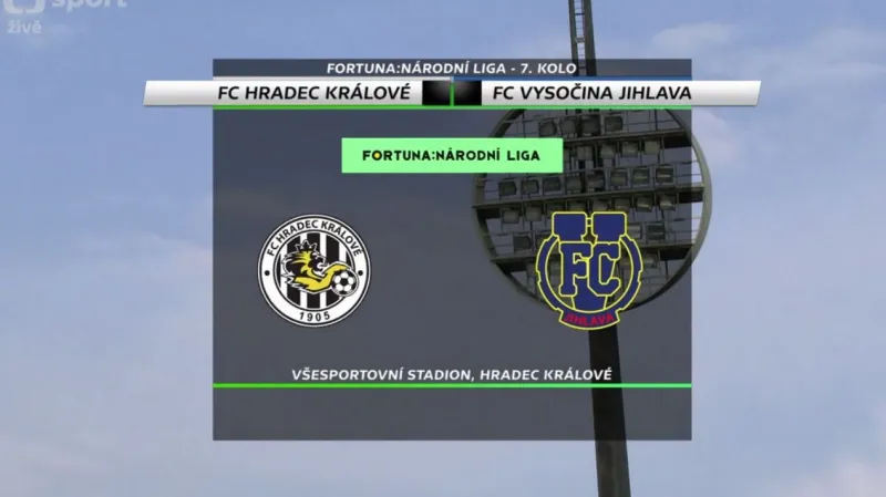 Sestřih utkání Hradec Králové - Jihlava