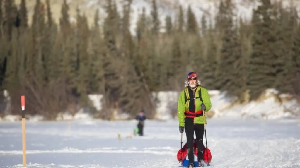 Jan Francke během Yukon Arctic Ultra
