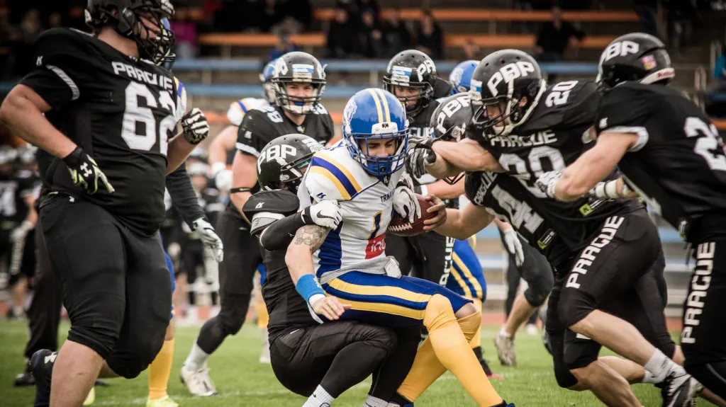 Utkání Prague Black Panthers - Trnava Bulldogs