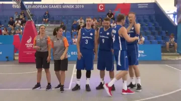 Basketbalisté 3x3 jsou na Evropských hrách ve čtvrtfinále
