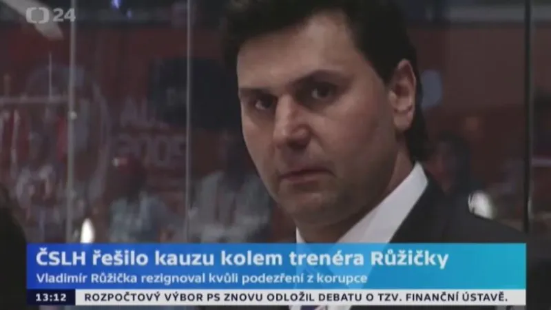 ČSLH řešilo kauzu trenéra Růžičky, odvolalo realizační tým reprezentace