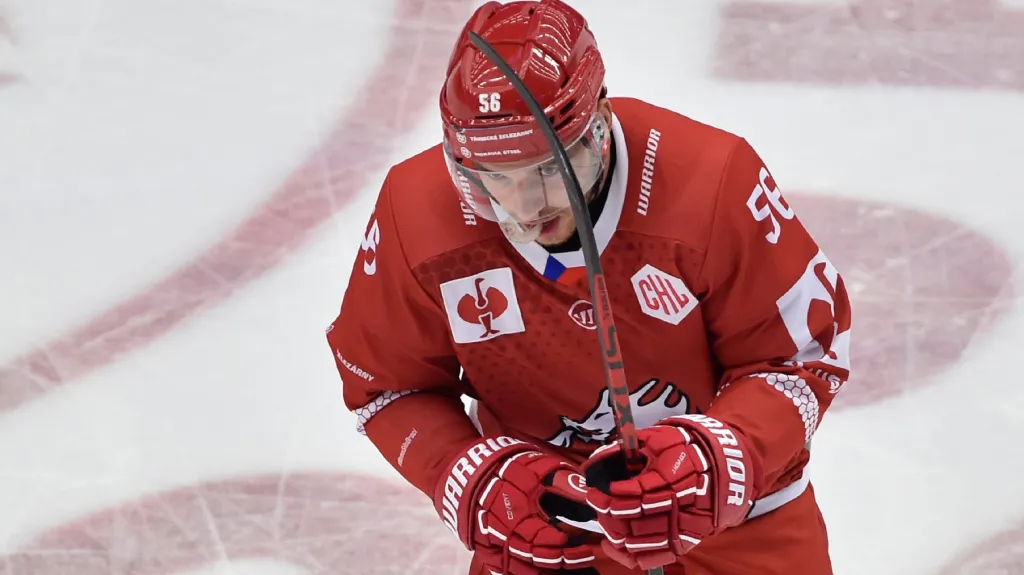 Marko Daňo v dresu Třince v Lize mistrů