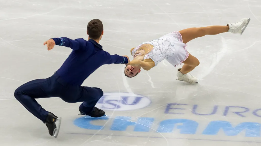 Anna Dušková a Martin Bidař
