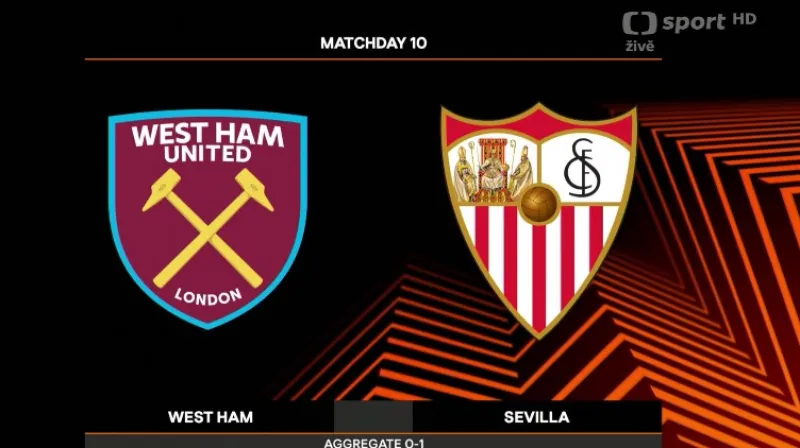 Sestřih utkání West Ham - FC Sevilla