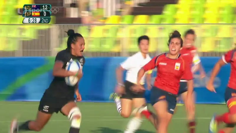 Sestřih ragby: Nový Zéland - Španělsko (Ž)