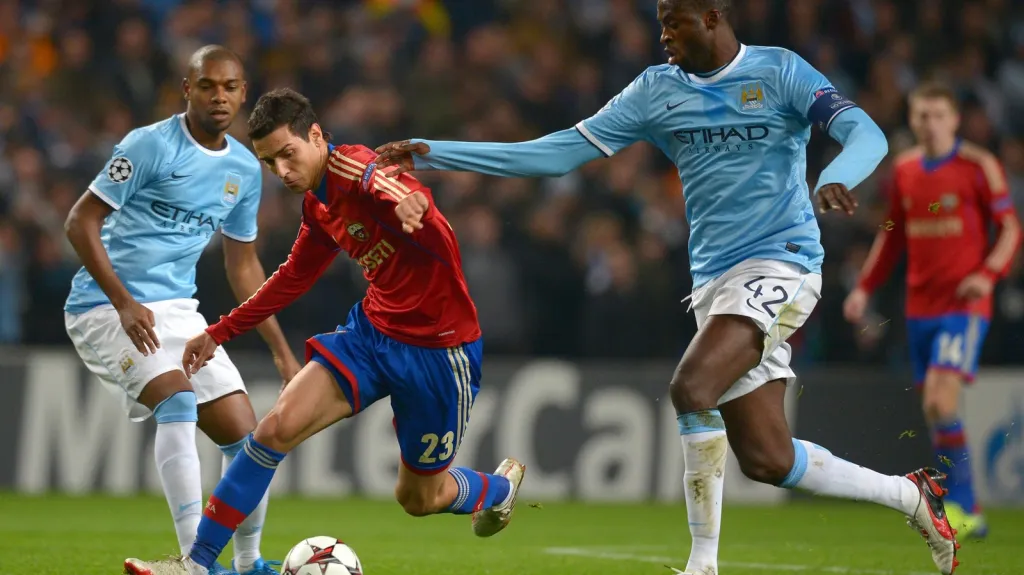 Utkání Manchester City - CSKA Moskva