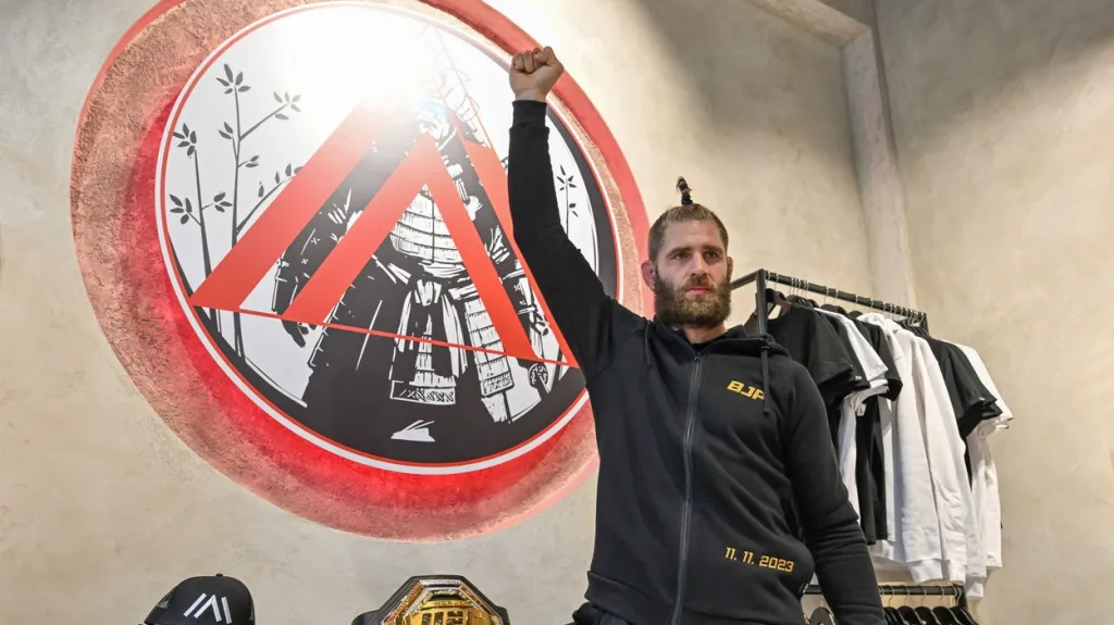 Jiří Procházka před odletem na titulový souboj